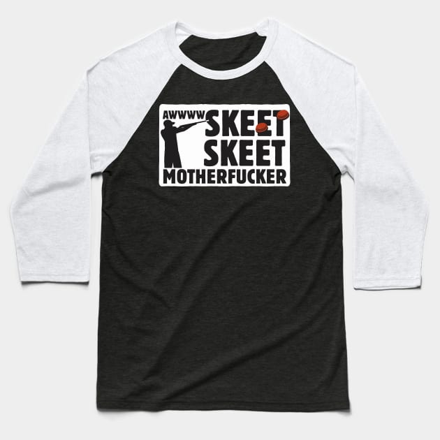 Awww Skeet Skeet Baseball T-Shirt by ZombieNinjas